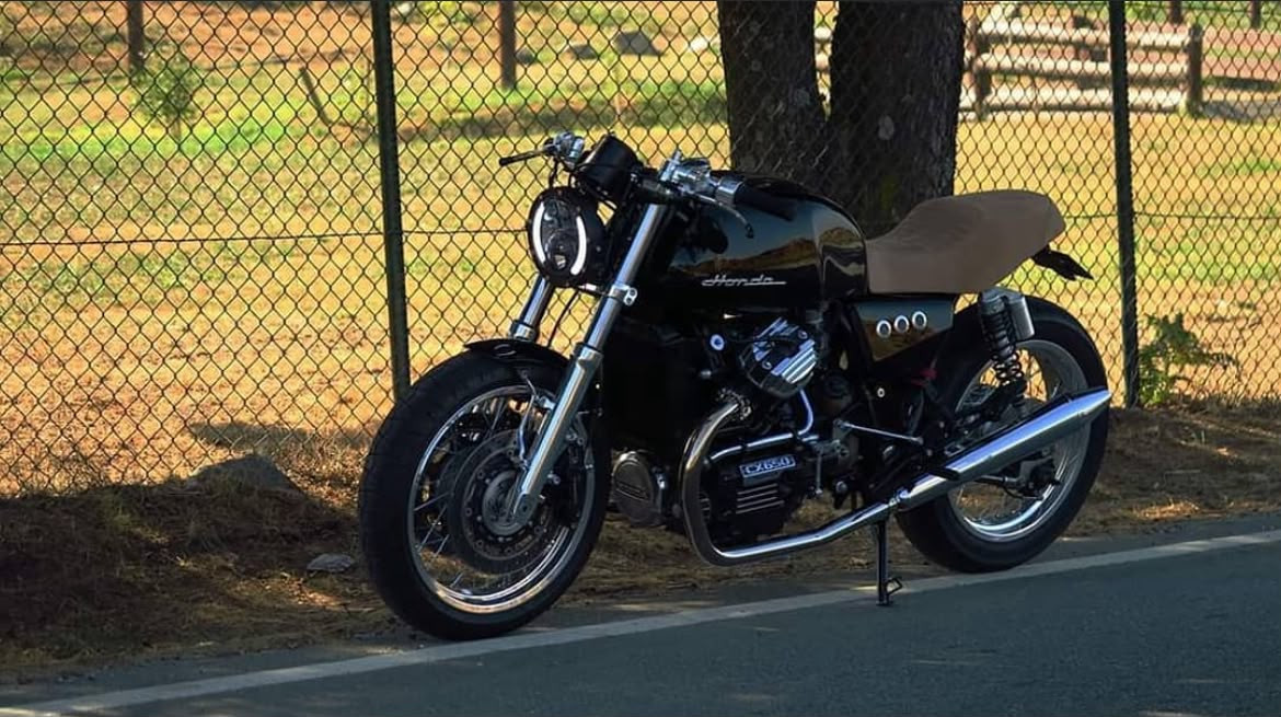 "Frankenstein": O renascimento da Honda CX 650 Cafe Racer