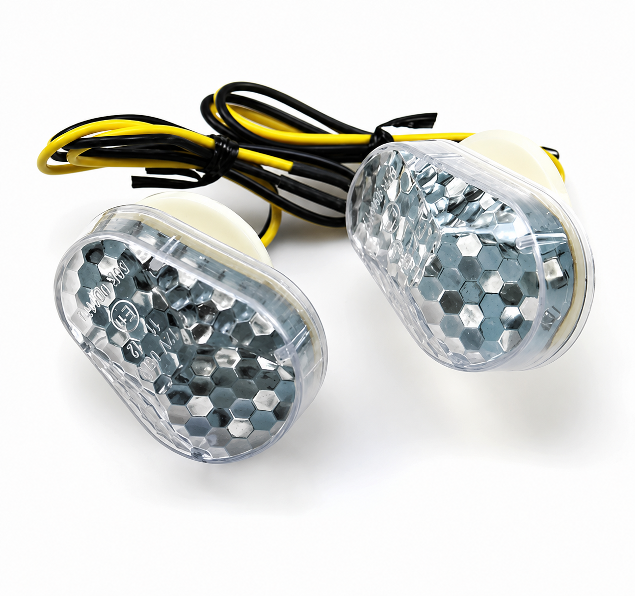 Piscas LED de Encaixe Embutido (Flush Mount) para Kawasaki Ninja ZZR600 / ZX6R / ZX7R / ZX9R / ZX10R / ZX12R