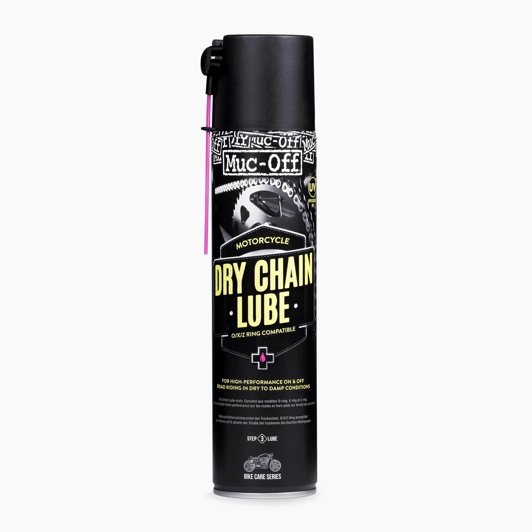 Muc-Off Dry Chain Lube for Motorcycles – 400ml