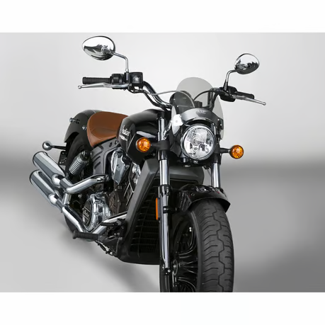 Para-brisas National Cycle Flyscreen® LS – Levemente Fumê / Cromado