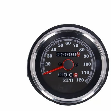 Velocímetro Analógico Estilo OEM 120 mph – Harley-Davidson FX / FXR / XL (84-94)