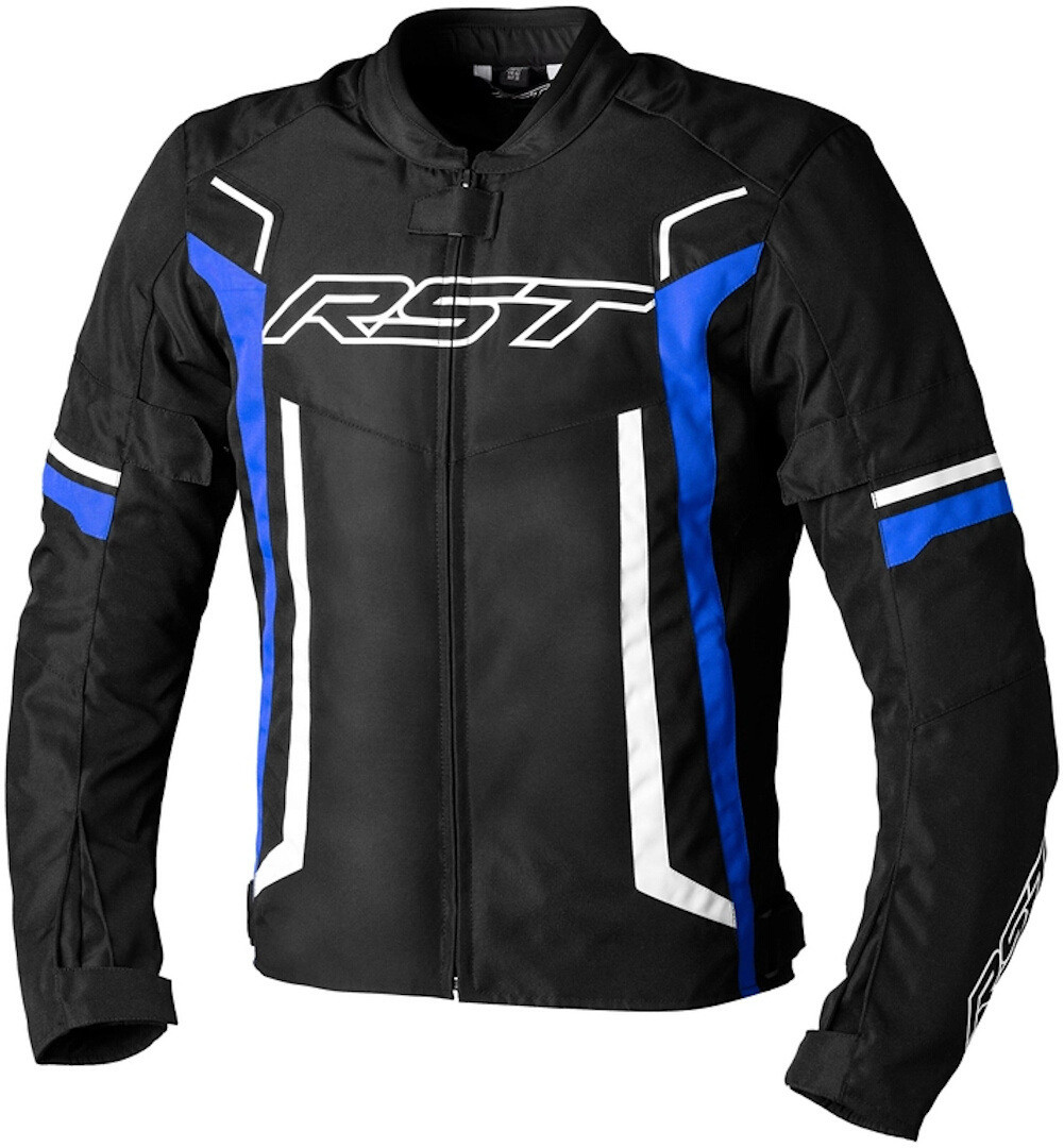 RST Pilot Evo Black/blue/white Motorcycle Jacket