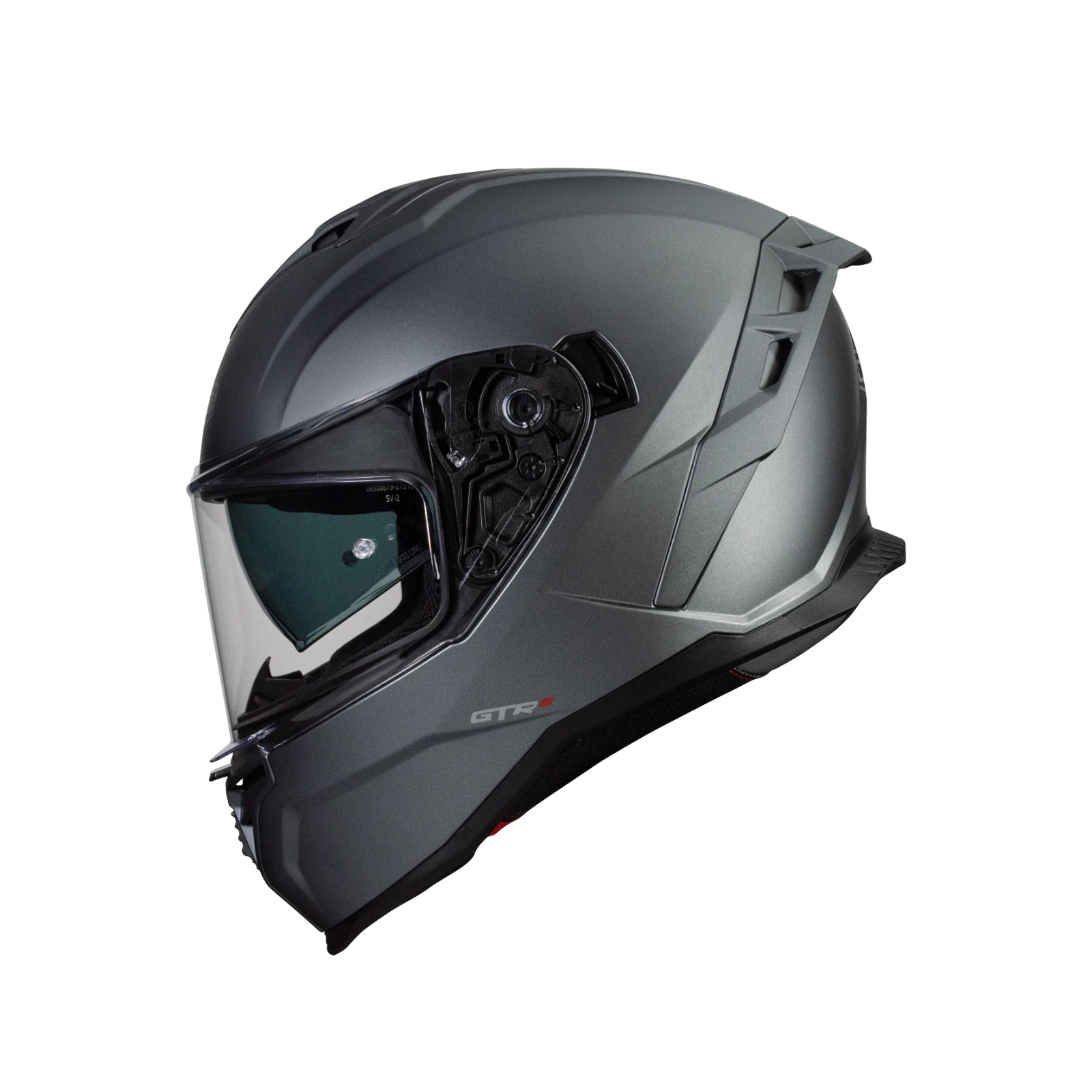 Capacete CMS GTRS Plain Titanium MT